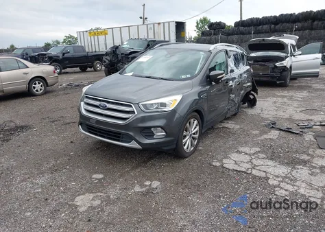 2017 Ford Escape Titanium из США, поврежденный, VIN 1FMCU9JD0HUA35693